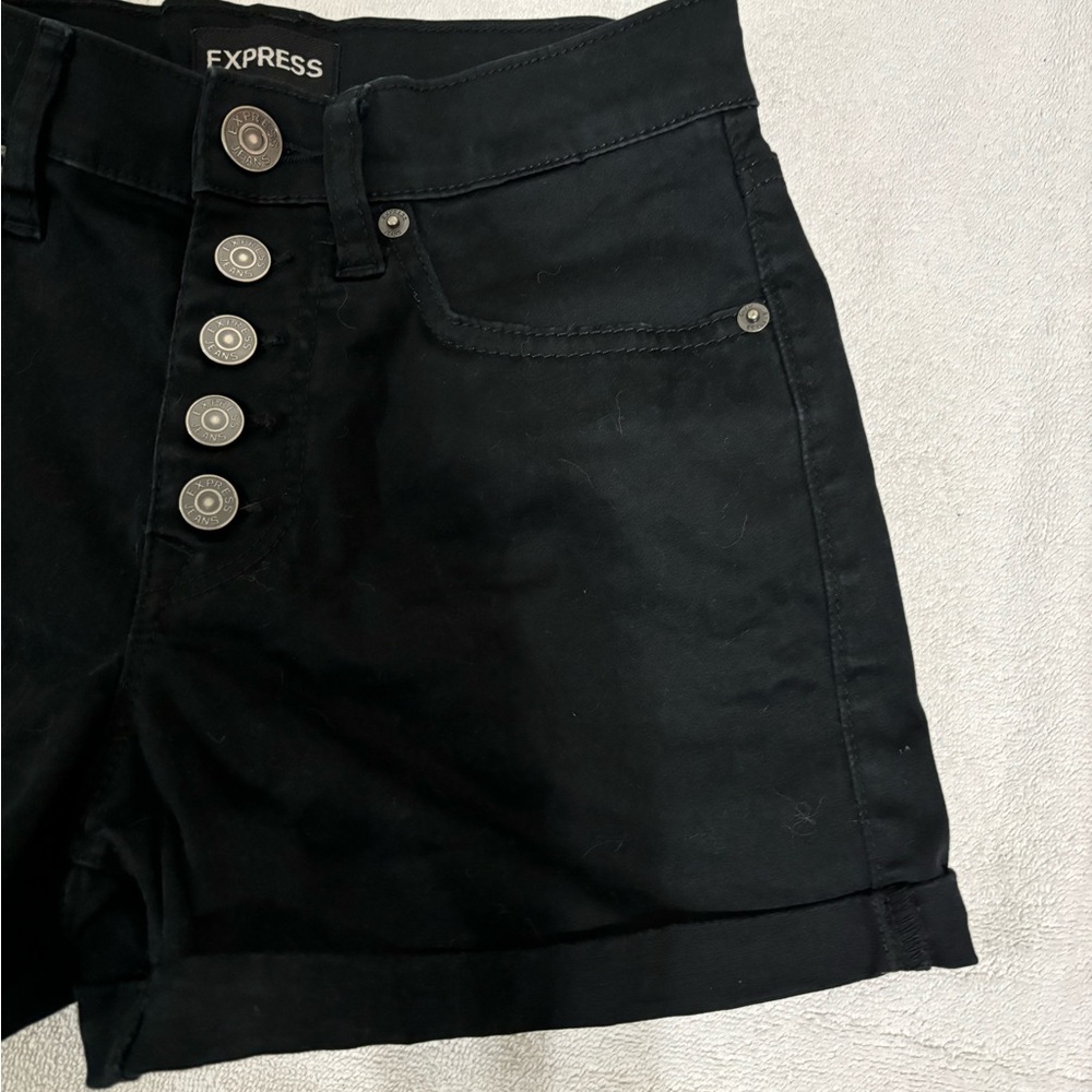 Express Button Up Shorts - Picture 5 of 11